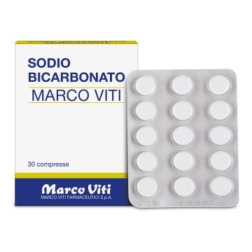 SODIO BICARBONATO ALIMENTO 500 MG 30 COMPRESSE - dottorbianchi.it