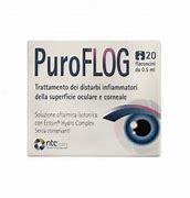 SOLUZIONE OFTALMICA ISOTONICA PUROFLOG CON ECTOIN HYDRO COMPLEX 20 FLACONCINI MONODOSE X 0,5 ML - dottorbianchi.it