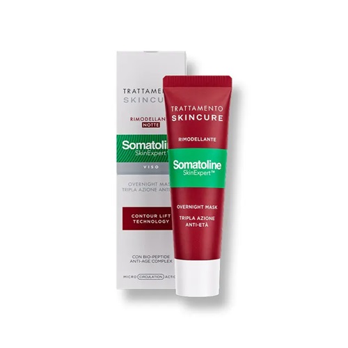 SOMATOLINE SKIN EXPERT SKINCURE OVERNIGHT MASK RIMODELLANTE 50 ML - dottorbianchi.it