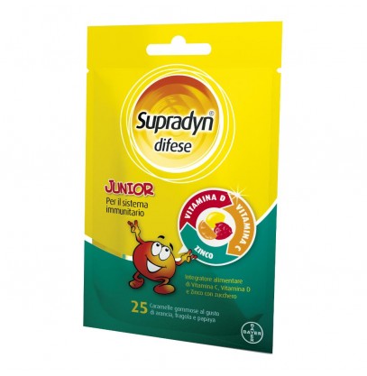 SUPRADYN DIFESE JUNIOR 25 CARAMELLE GOMMOSE - dottorbianchi.it