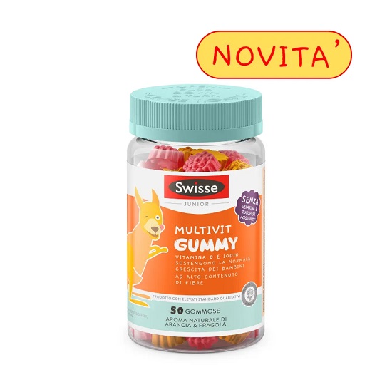 SWISSE JUNIOR MULTIVIT GUMMY 50 PASTIGLIE GOMMOSE - dottorbianchi.it
