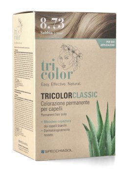 TRICOLOR CLASSIC 8,73 SABBIA 2 TUBI 50 ML + 2 SHAKER 50 ML + 4 BUSTINE 8 ML - dottorbianchi.it