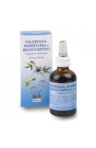 VALERIANA PASSIFLORA E BIANCOSPINO GOCCE 30 ML - dottorbianchi.it