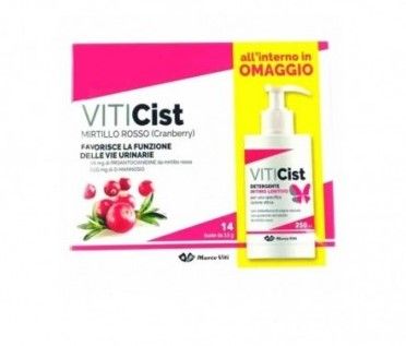 VITICIST MIRTILLO MIRTILLO SENZA FRUTTOSIO 14 BUSTINE + DETERGENTE INTIMO 250 ML - dottorbianchi.it