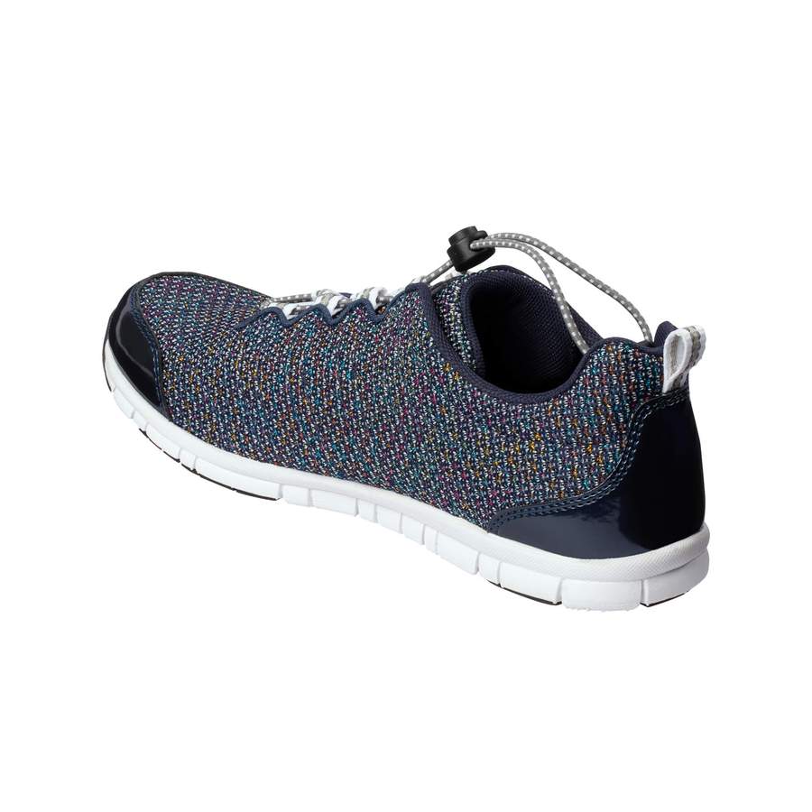 WIND STEP GLITTER BLU NAVY/MULTICOLOR 36 - dottorbianchi.it