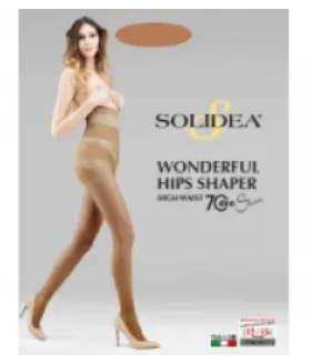 WONDERFUL HIPS HIGH WEIST 70 SHEER NERO 3-ML - dottorbianchi.it