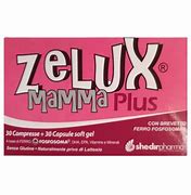 ZELUX MAMMA PLUS 30 COMPRESSE + 30 CAPSULE SOFT GEL - dottorbianchi.it