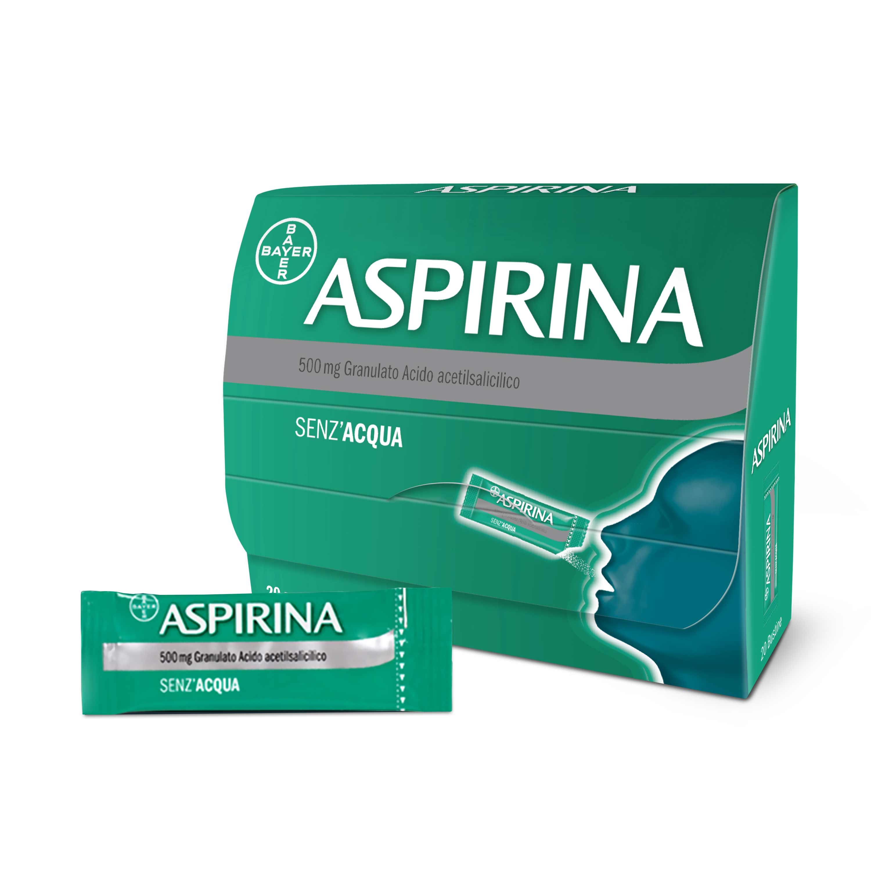 ASPIRINA*OS GRAT 20BUST 500MG - dottorbianchi.it
