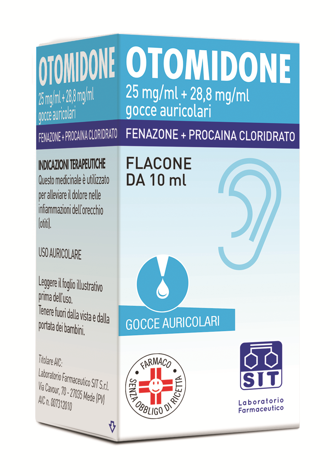 OTOMIDONE*GTT OTO 10ML - dottorbianchi.it