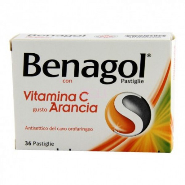 BENAGOL VIT C*36PAST ARANCIA - dottorbianchi.it