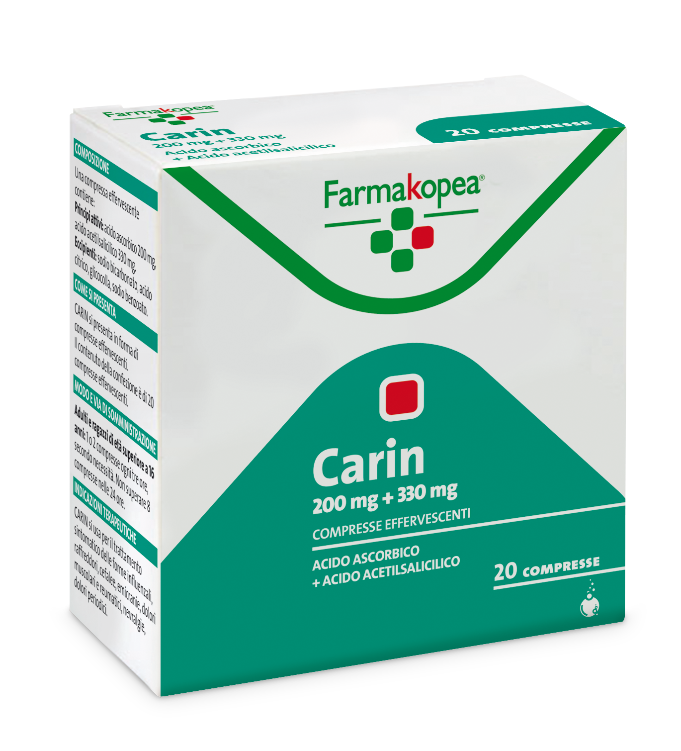 CARIN*20CPR EFF 330MG+200MG - dottorbianchi.it