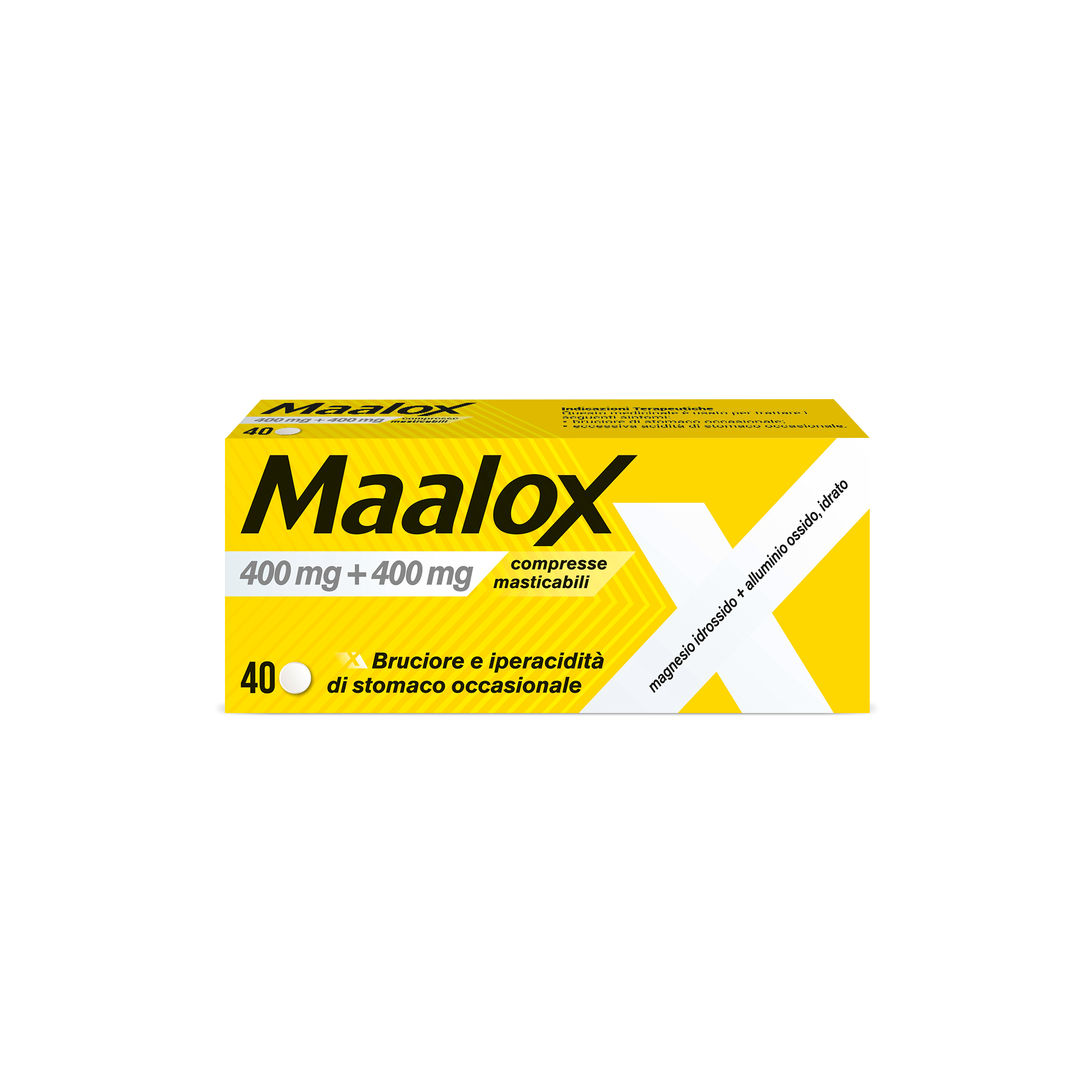 MAALOX*40CPR MAST 400MG+400MG - dottorbianchi.it