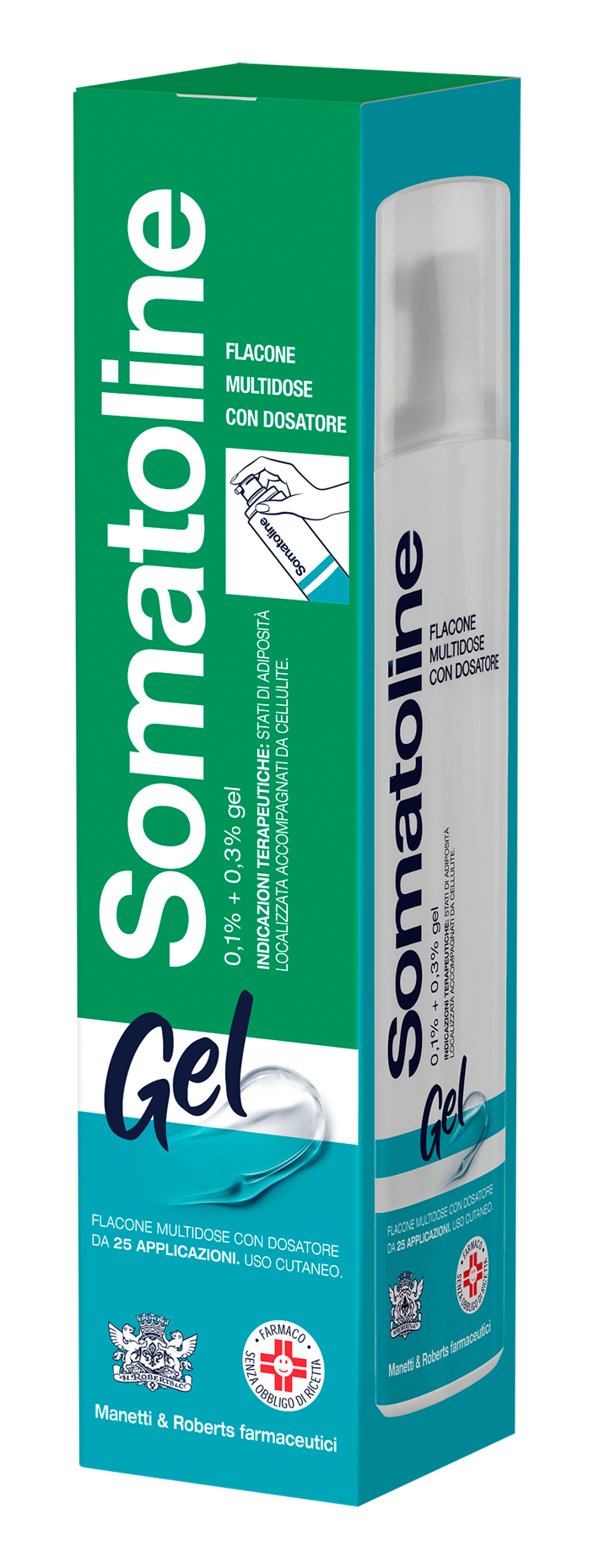 SOMATOLINE*GEL 250ML 0,15+0,3% - dottorbianchi.it