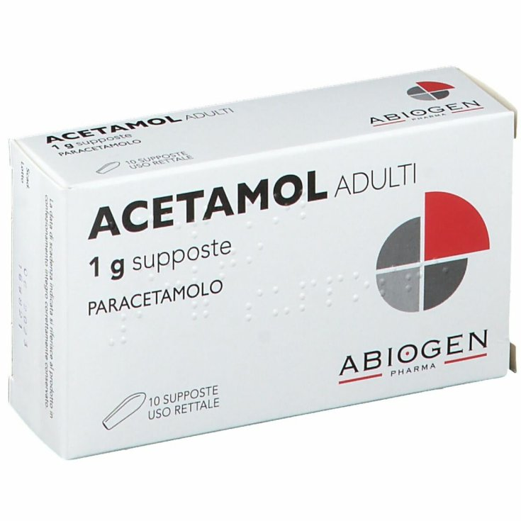 ACETAMOL*AD 10SUPP 1G - dottorbianchi.it