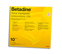 BETADINE*10GARZE IMPREGN 10x10 - dottorbianchi.it