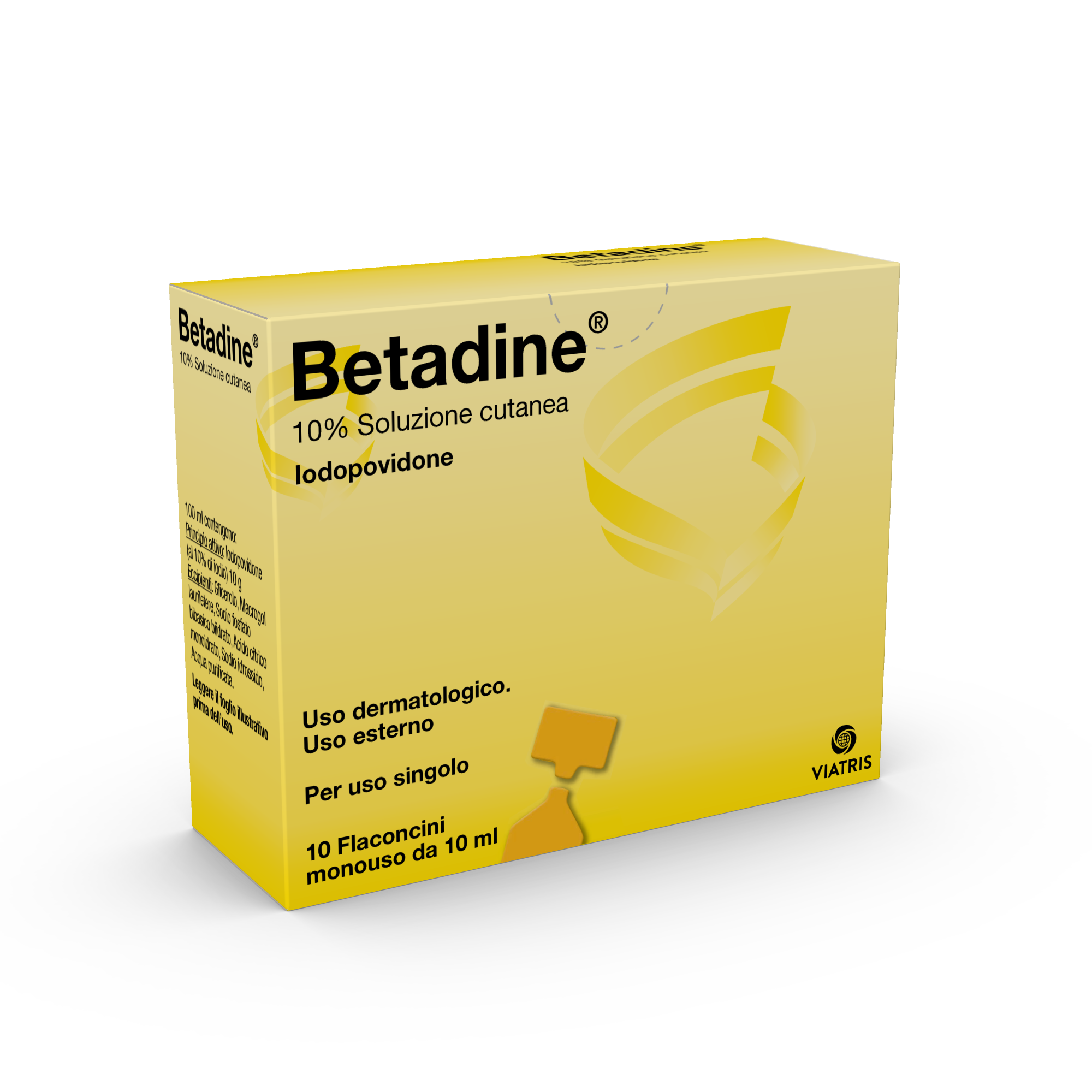 BETADINE*SOL CUT 10FL 10ML 10% - dottorbianchi.it
