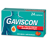 GAVISCON*24CPR FRAG250+133,5MG - dottorbianchi.it