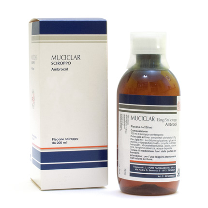 MUCICLAR*SCIR 200ML 15MG/5ML - dottorbianchi.it