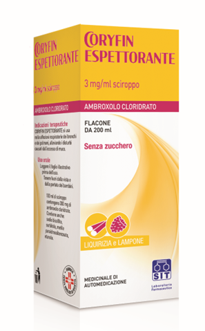 CORYFIN ESPETTORANTE*SCIR200ML - dottorbianchi.it