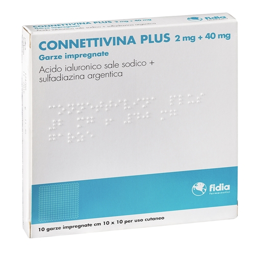CONNETTIVINA PLUS*10GARZE10x10 - dottorbianchi.it