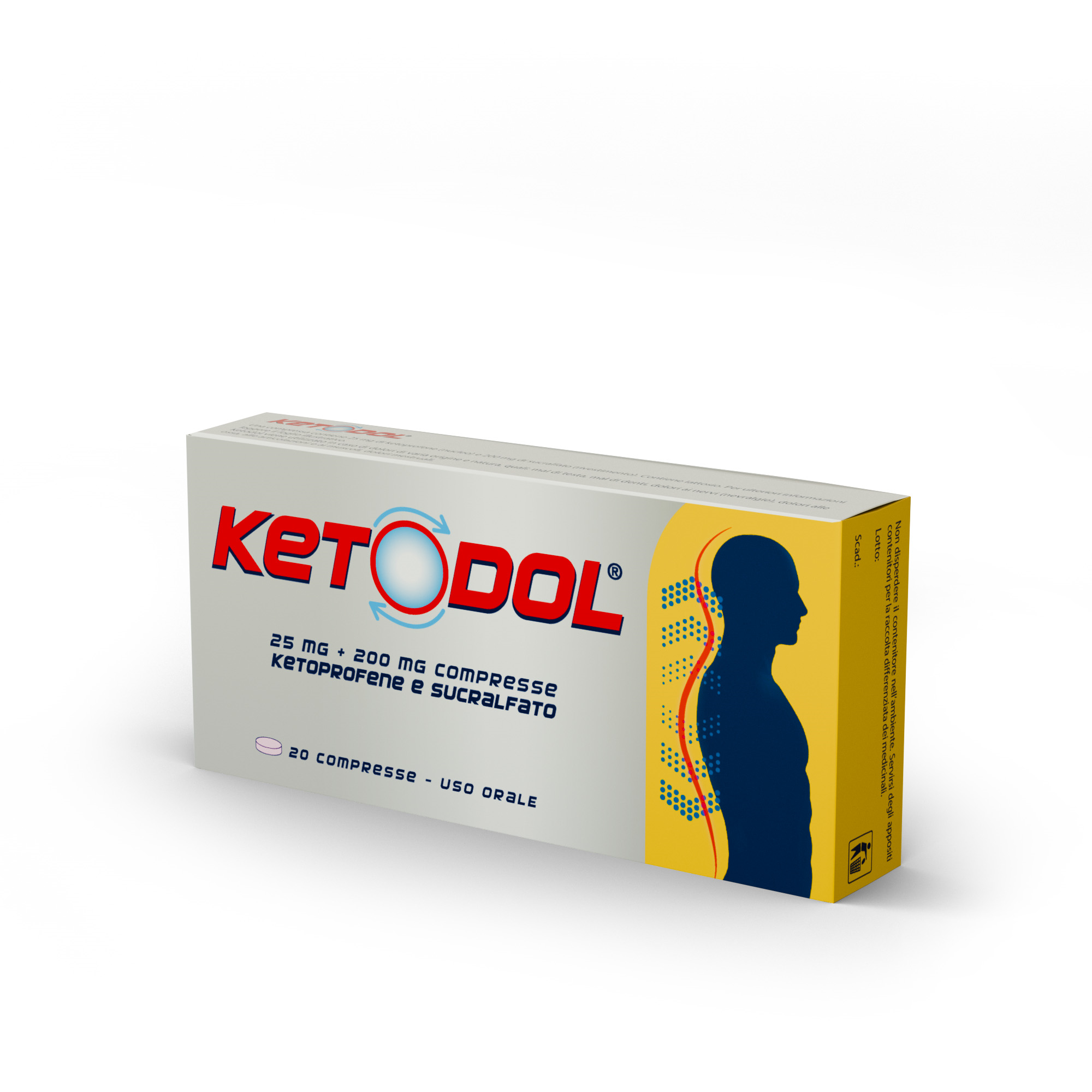 KETODOL*20CPR 25MG+200MG - dottorbianchi.it