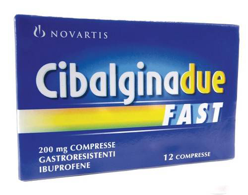 CIBALGINA DUE FAST*12CPR 200MG - dottorbianchi.it