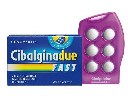 CIBALGINA DUE FAST*24CPR 200MG - dottorbianchi.it