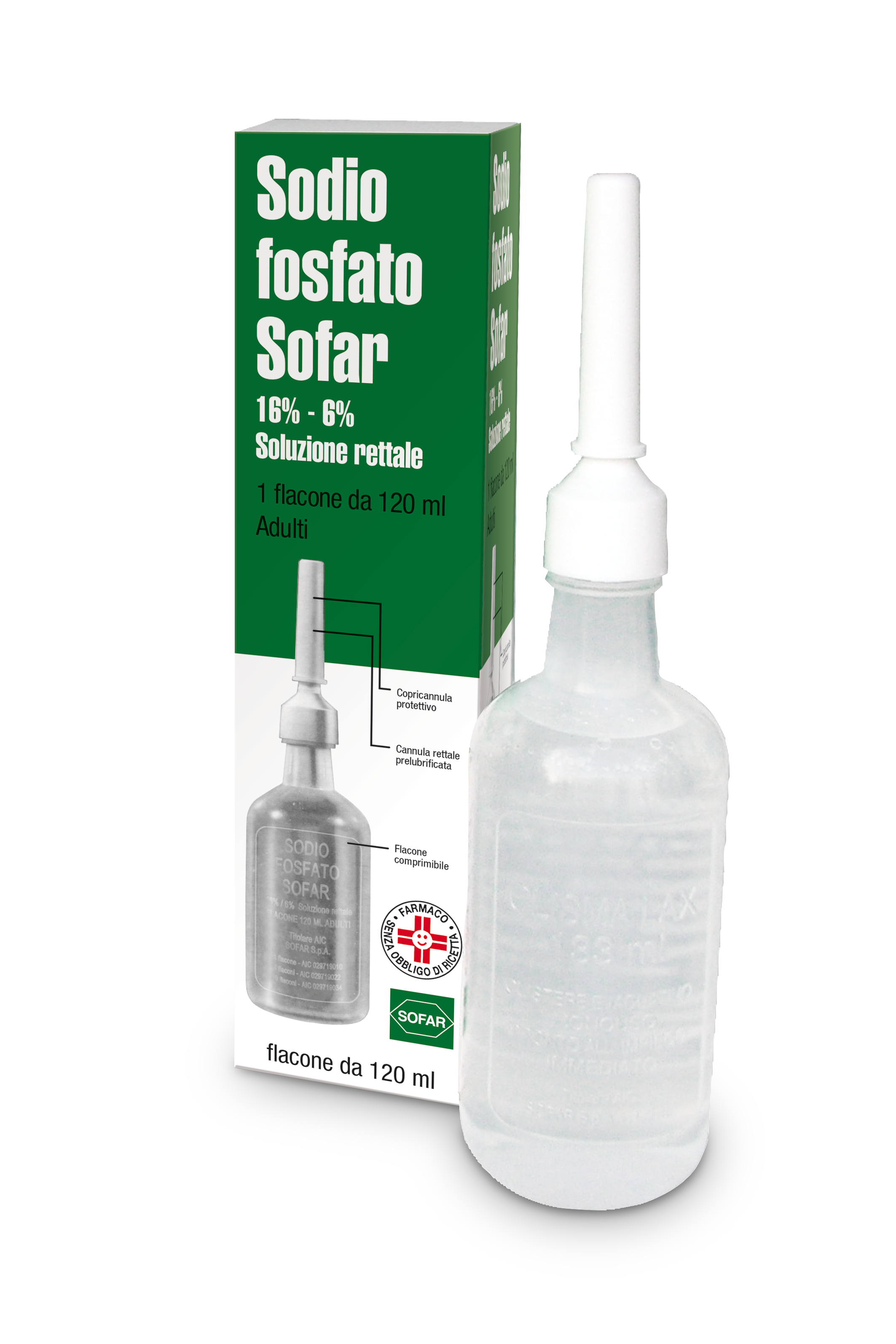 SODIO FOSFATO SOF*RETT 120ML - dottorbianchi.it