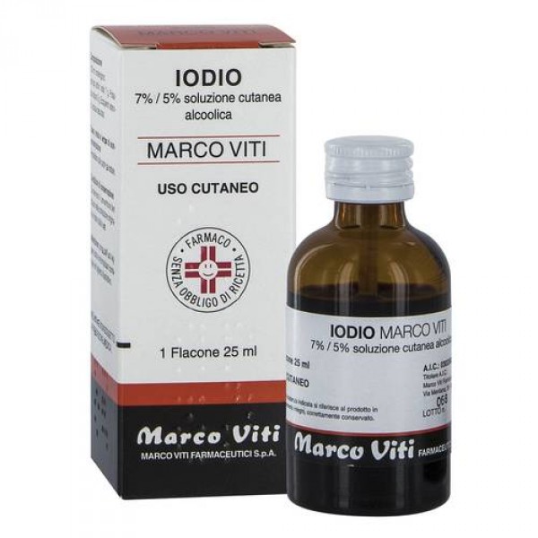 IODIO SOL ALCO I MV*25ML - dottorbianchi.it