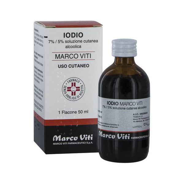 IODIO SOL ALCO I MV*50ML - dottorbianchi.it