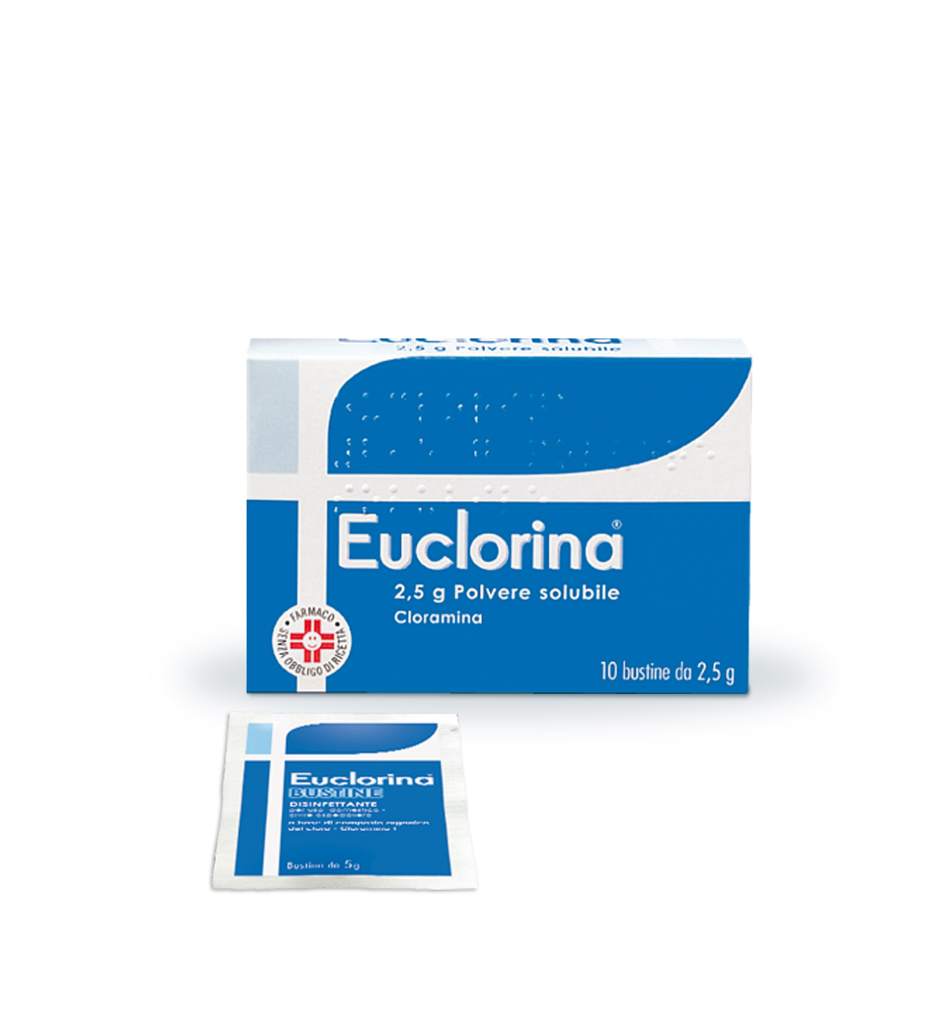 EUCLORINA*POLV SOL 10BUST 2,5G - dottorbianchi.it