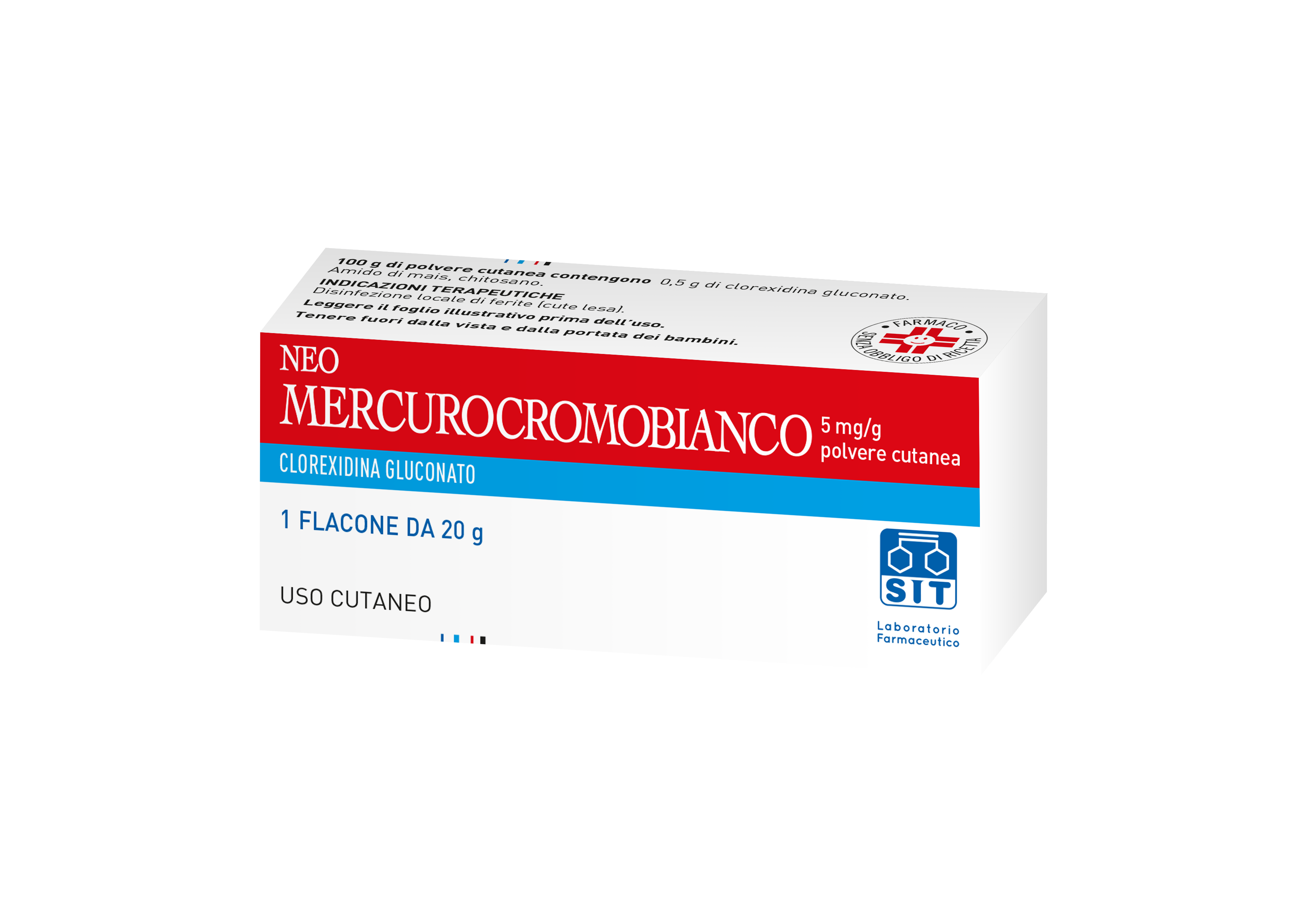 NEOMERCUROCROMO BIANCO*POLV20G - dottorbianchi.it