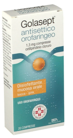 GOLASEPT ANT ORO*20CPR 1,3MG - dottorbianchi.it