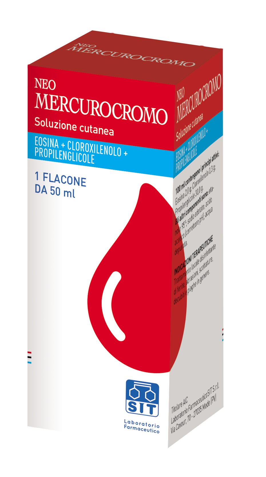 NEOMERCUROCROMO*SOLUZ FL 50ML - dottorbianchi.it