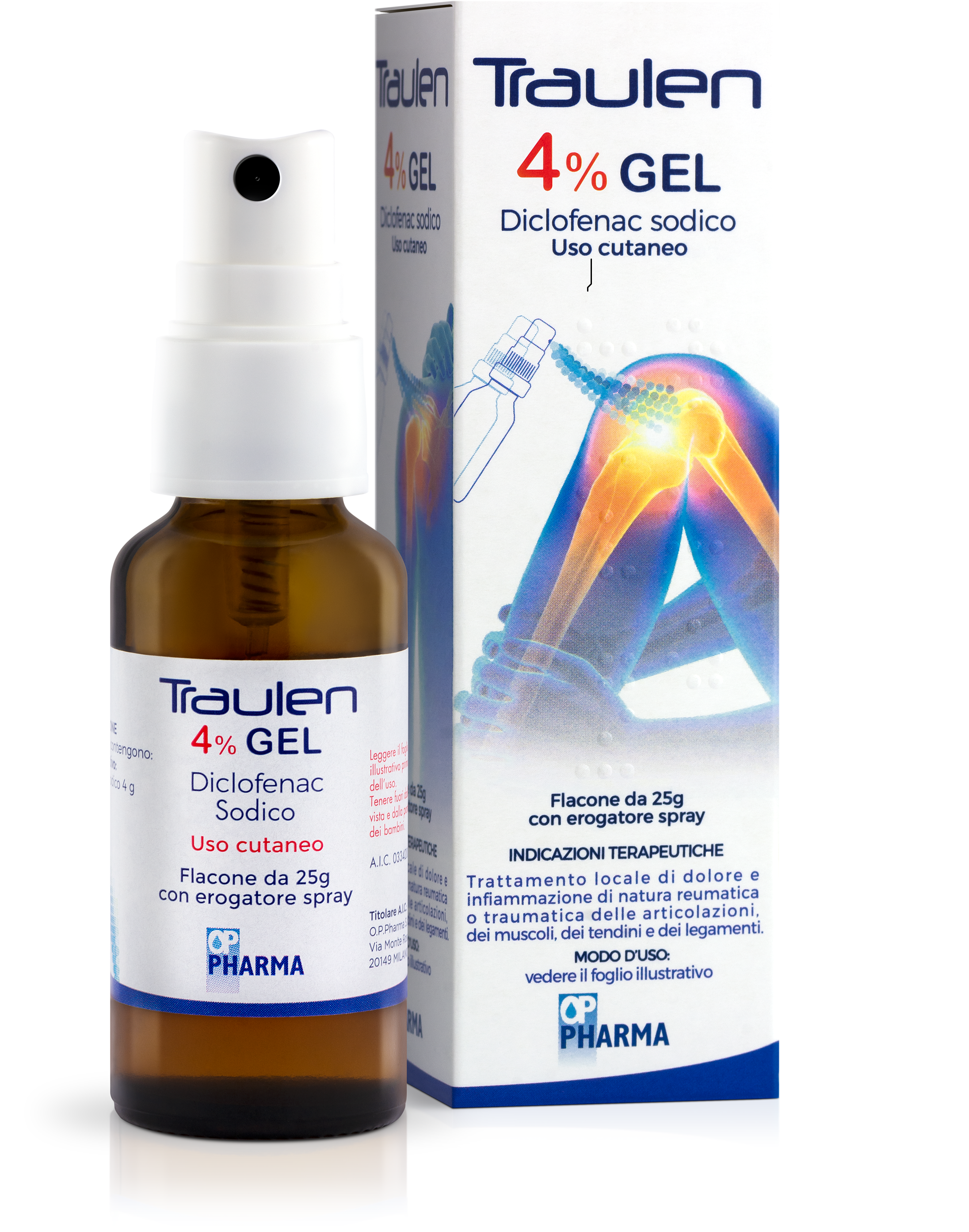 TRAULEN*GEL FL 25G 4% C/EROG - dottorbianchi.it