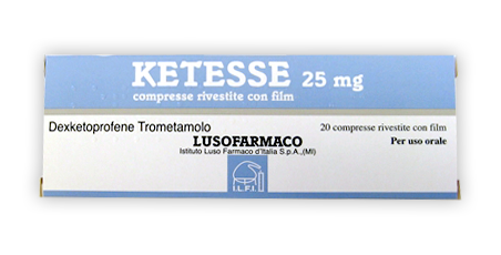 KETESSE*20CPR RIV 25MG - dottorbianchi.it