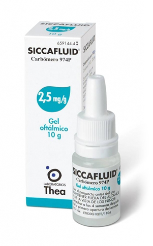 SICCAFLUID*GEL OFT 10G 2,5MG/G - dottorbianchi.it