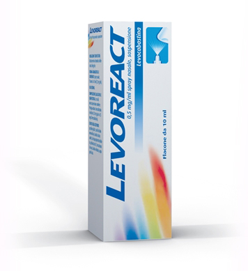 LEVOREACT*SPRAY NAS 10ML 0,5MG - dottorbianchi.it
