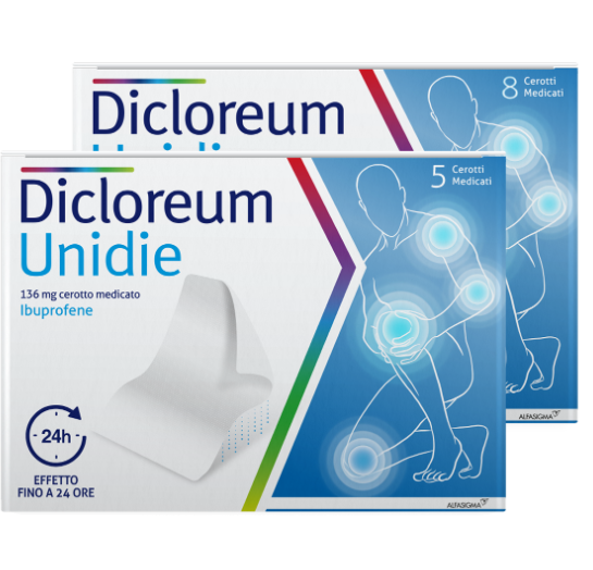 DICLOREUM UNIDIE*5CER 136MG24H - dottorbianchi.it