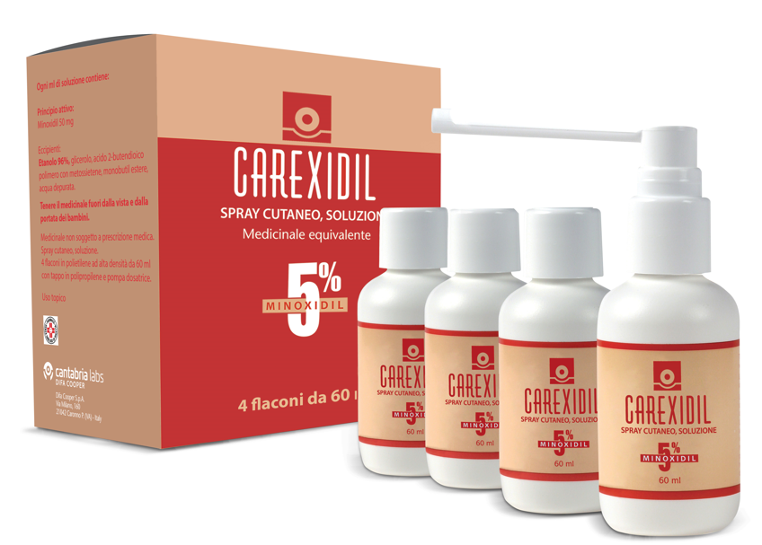 CAREXIDIL*4FL SOLUZ CUT 60ML5% - dottorbianchi.it
