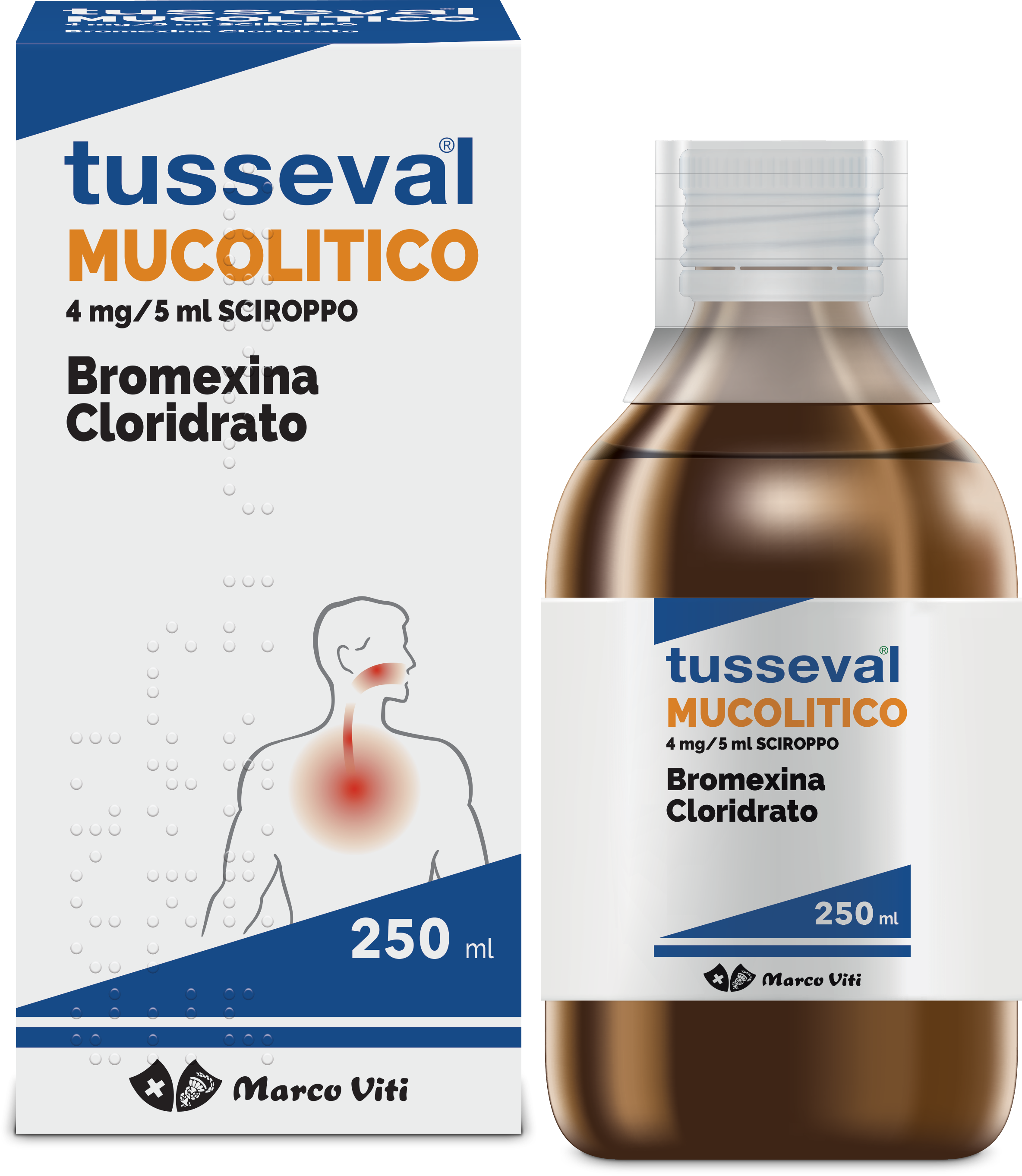 TUSSEVAL MUCOLITICO*SCIR 250ML - dottorbianchi.it