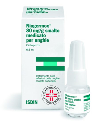 NIOGERMOX*SMALTO UNGHIE 6,6ML - dottorbianchi.it