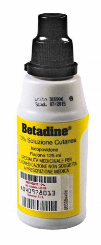 BETADINE*SOLUZ CUT 125ML 10% - dottorbianchi.it