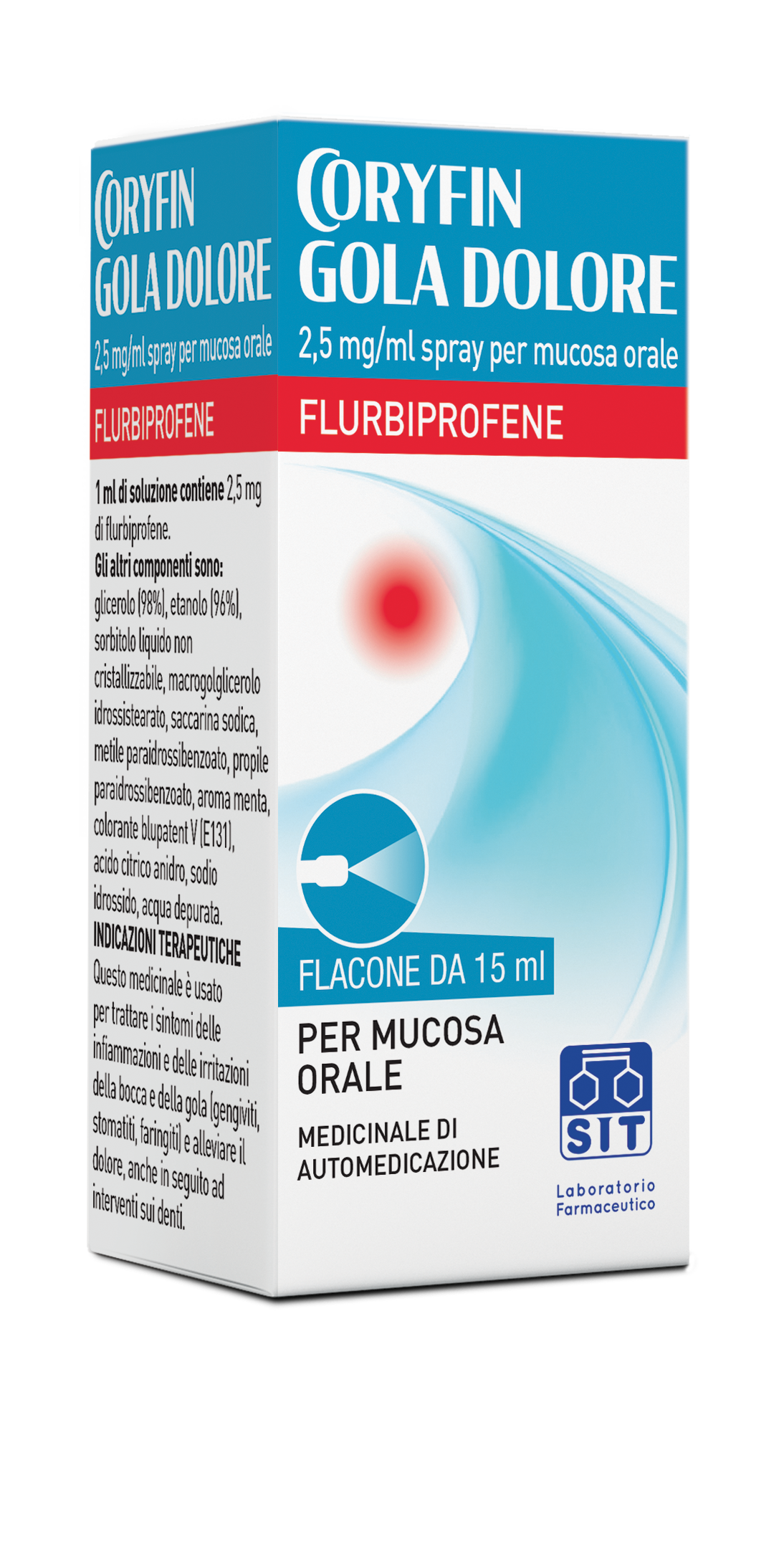 CORYFIN GOLA DOLORE*SPRAY 15ML - dottorbianchi.it