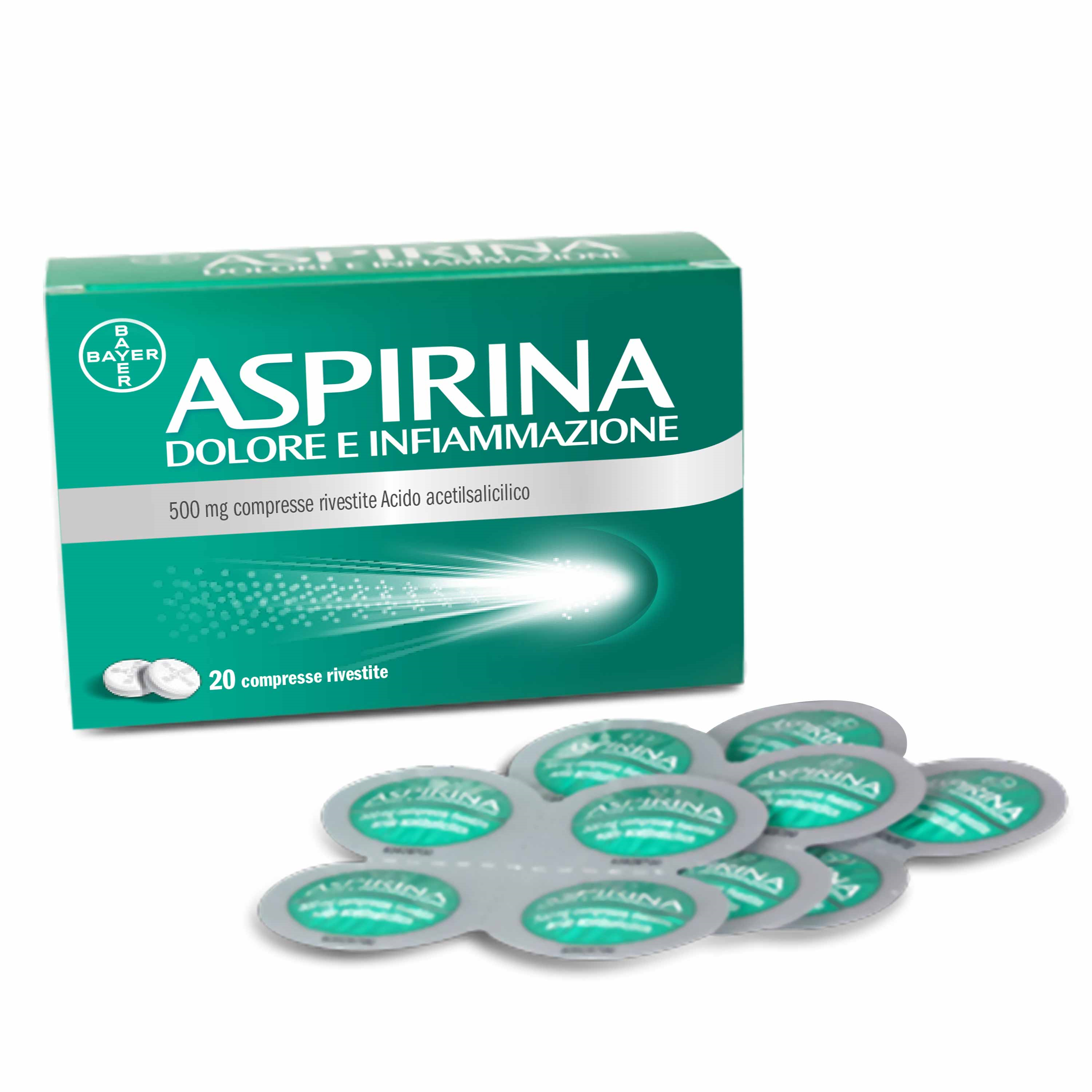 ASPIRINA DOLORE INF*20CPR500MG - dottorbianchi.it