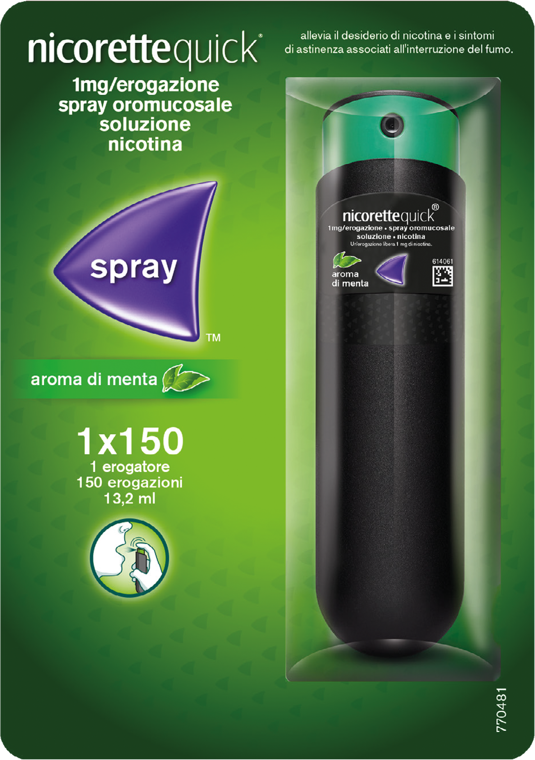 NICORETTEQUICK*SPRAY 1FL 150D - dottorbianchi.it