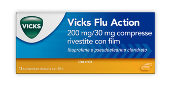 VICKS FLU ACTION*12CPR200+30MG - dottorbianchi.it