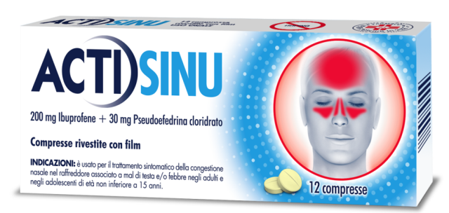 ACTISINU*12CPR 200MG+30MG - dottorbianchi.it