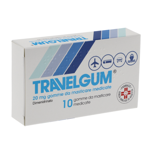 TRAVELGUM*10GOMME MAST 20MG - dottorbianchi.it