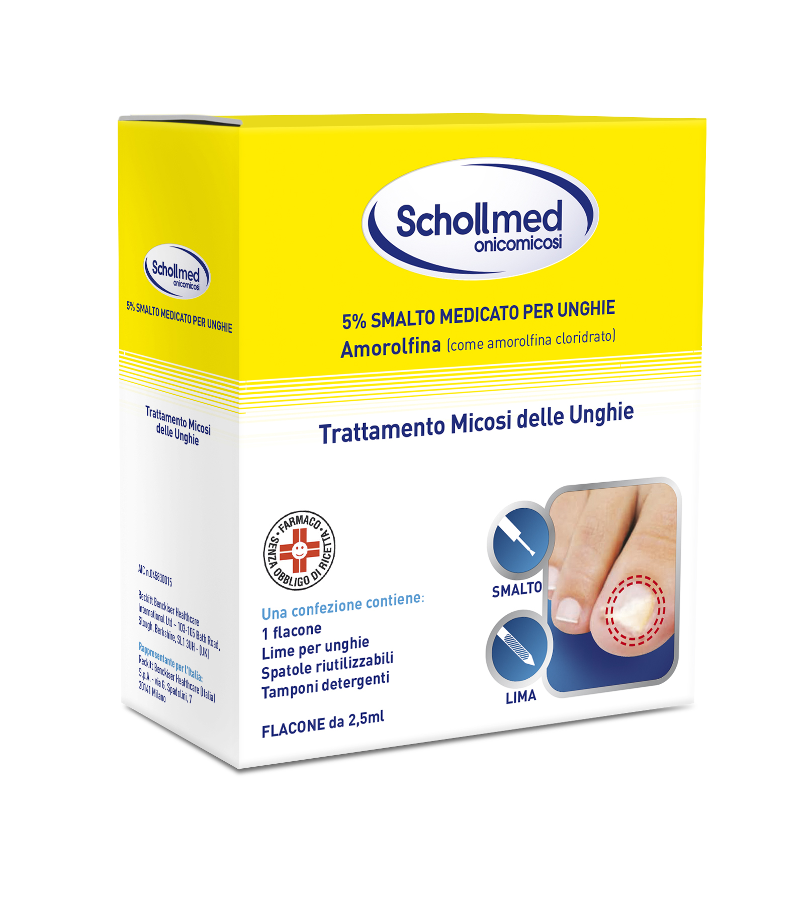 SCHOLLMED ONICOMICOSI*2,5ML 5% - dottorbianchi.it